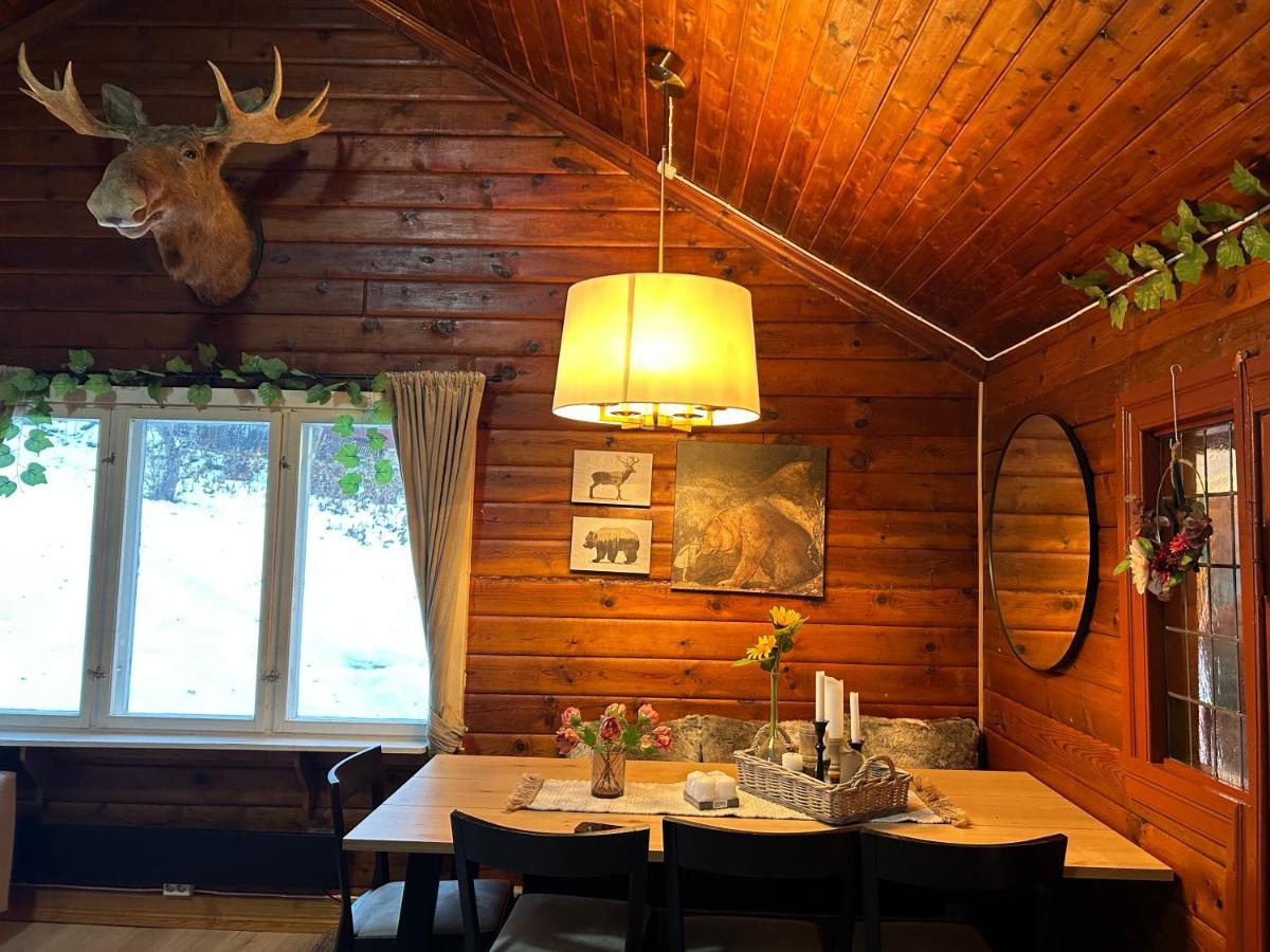 Vila Beautiful Cabin By Mjosa. Stange Exteriér fotografie