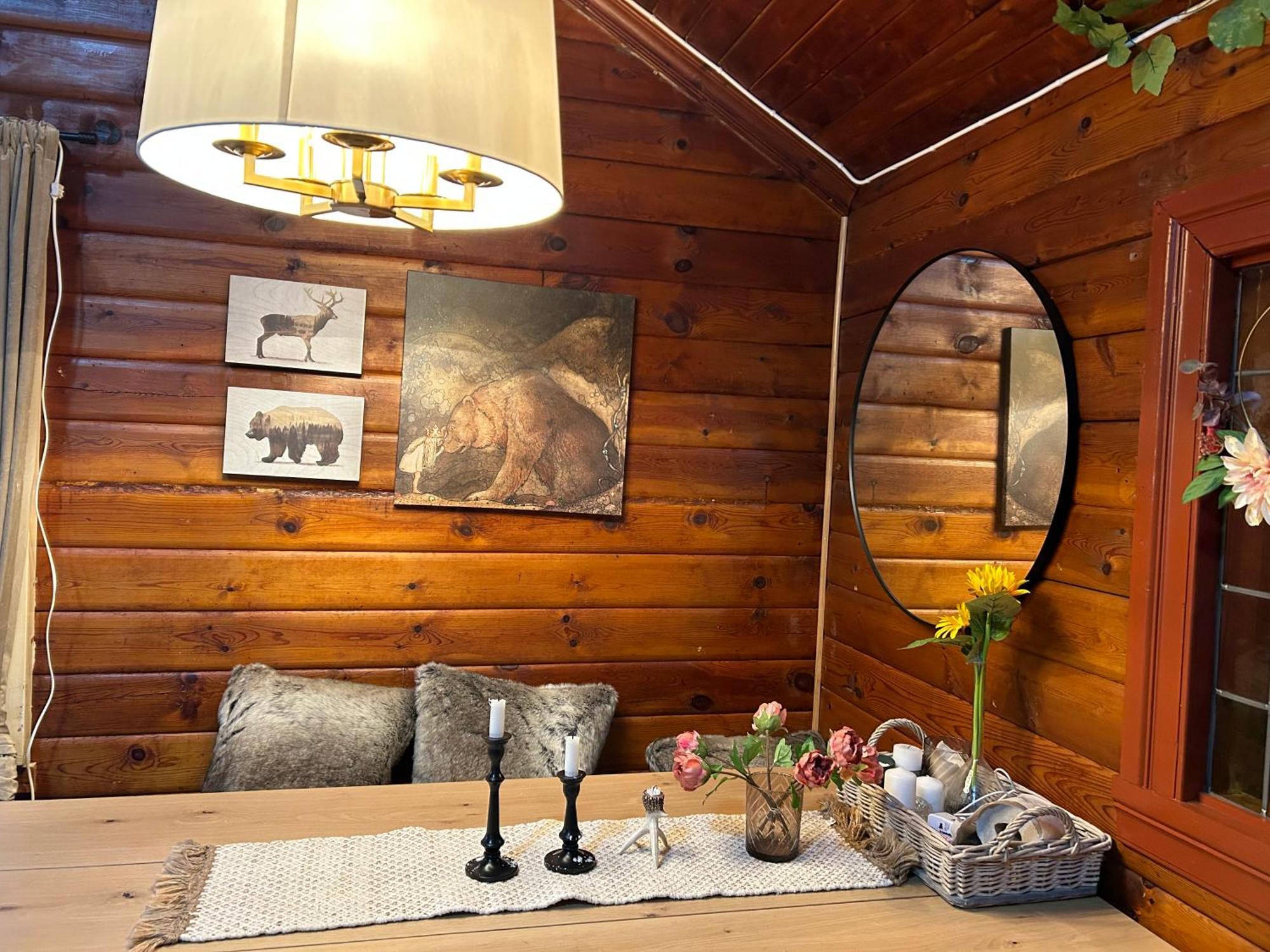 Vila Beautiful Cabin By Mjosa. Stange Exteriér fotografie