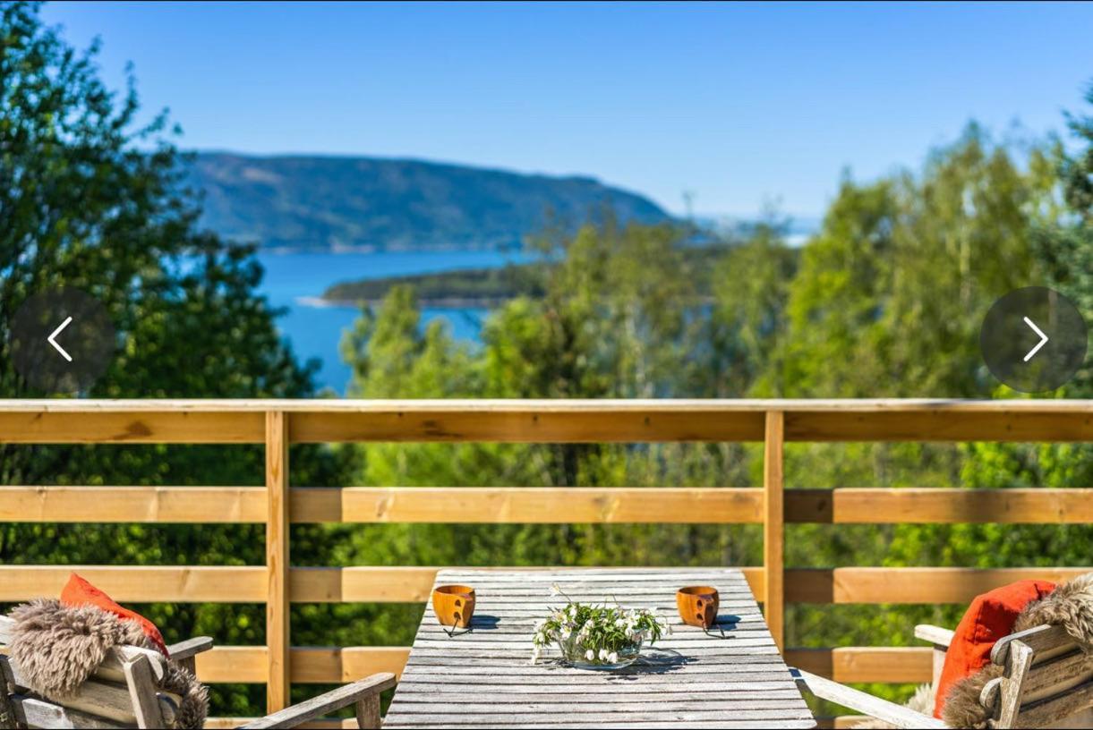Vila Beautiful Cabin By Mjosa. Stange Exteriér fotografie