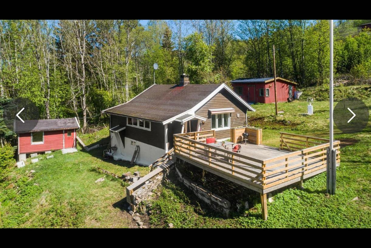 Vila Beautiful Cabin By Mjosa. Stange Exteriér fotografie